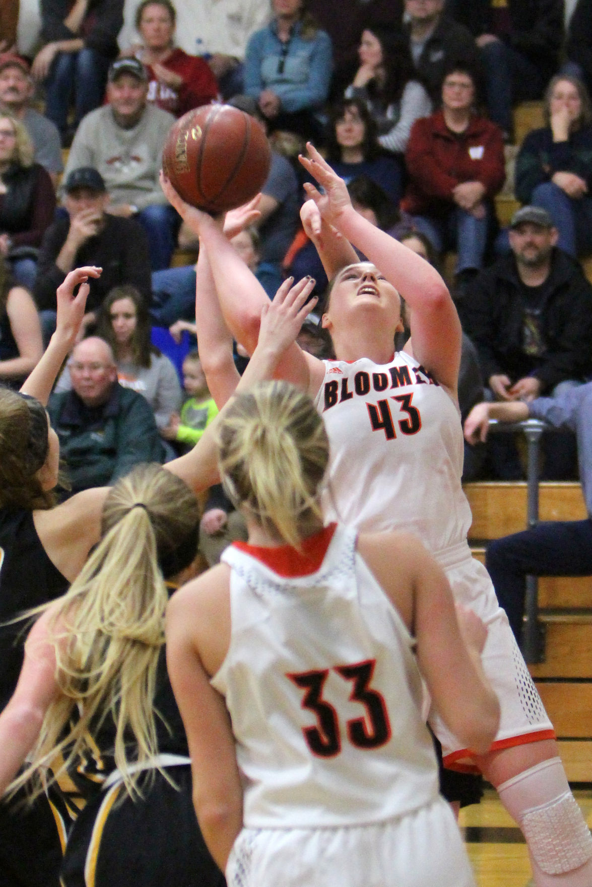 Northwestern at Bloomer girls basketball 2-1-19